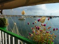 Blick auf den kleinen Hafen