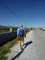 naja mit kurzer Wanderung zum Hafen