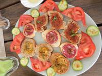 Leckere Häppchen inklusive Wein