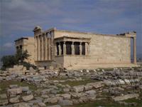 Das Erechteion auf der Akropolis in Athen