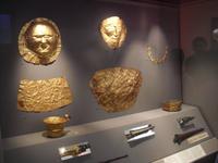 Goldmasken aus Mykene im Nationalmuseum