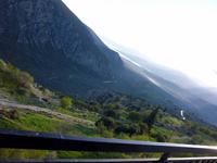 Blick vom Balkon in Delphi
