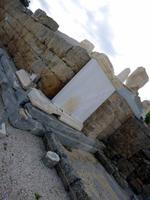 Alt-Korinth Ausgrabung Bema des Paulus