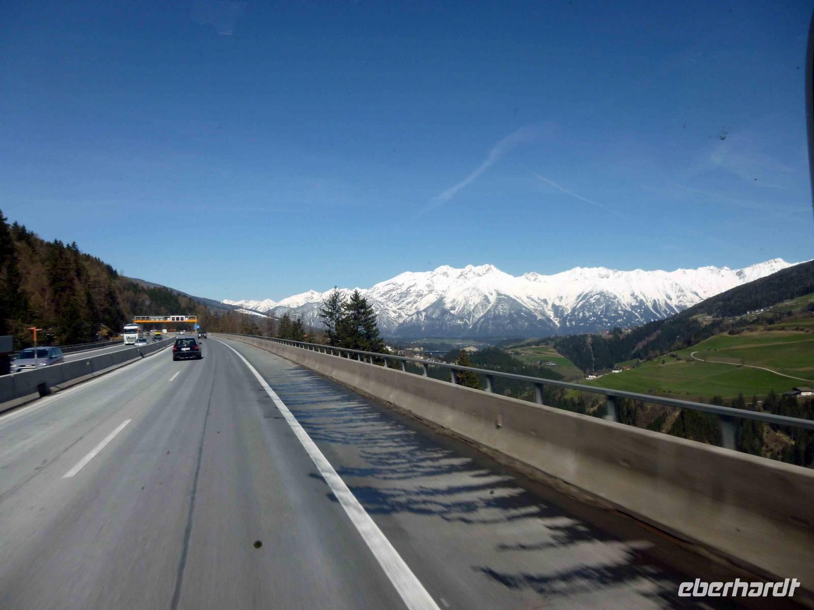 Heimreise über Innsbruck
