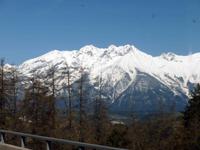 Heimreise, Blick auf das Karwendelgebirge