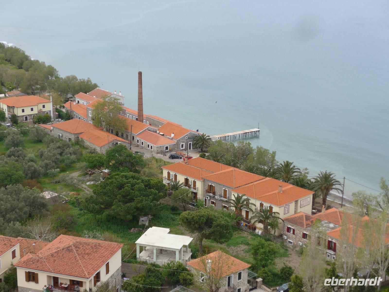 Lesbos, Molivos, Hotel Olive Press