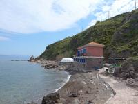 Lesbos, Nordküstenwanderung, Thermalquellen Eftalou