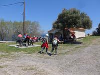 Lesbos, Nordküstenwanderung, Rast