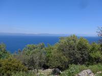 Lesbos, Nordküstenwanderung, Blick nach Kleinasien