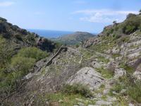Lesbos, Wanderung ins Mühlental