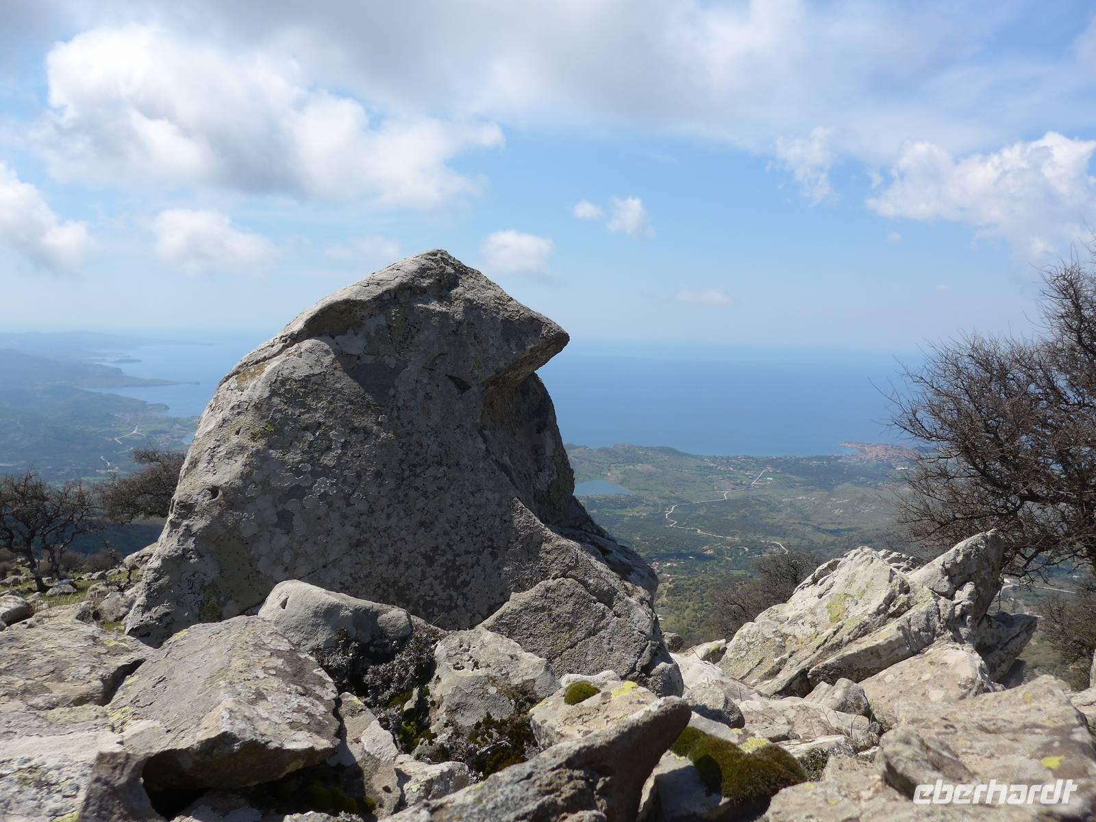 Lesbos, Wanderung im Lepetimnos-Gebirge