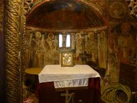 Lesbos, Petra, Basilika der Hl. Nikolaus