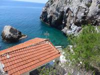 Lesbos, Südküste bei Plomari, Kapelle Panagia Krifti - 