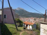 Lesbos, Blick über Agiassos zum Olympos
