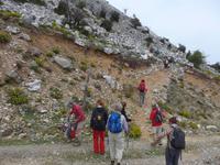 Lesbos, Wanderweg zum Olympos