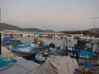 Lesbos, Abendstimmung am Golf von gera