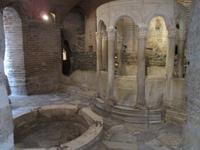 In der Krypta von Agios Dimitrios