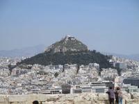 Blick zum Lykavittos Berg