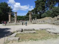Heratempel und -altar in Olympia