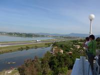 Korfu, Kanoni, Flughafen