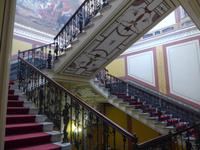 Korfu, Achilleion, Treppenaufgang