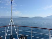 Korfu, Schiff nach Albanien