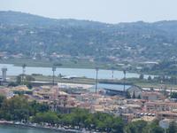 Korfu Stadt, Suchbild Flugzeug