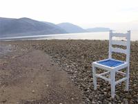 Am Strand in Itea
