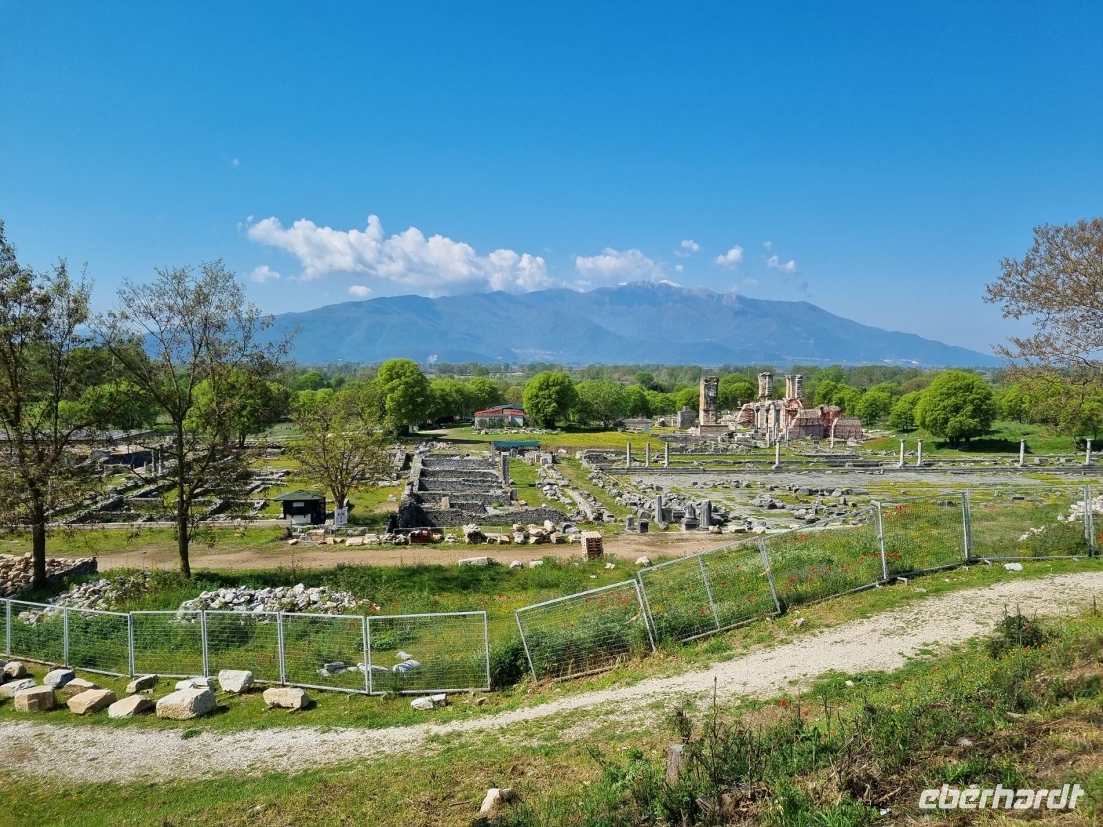 Archäologische Zone in Philippi 