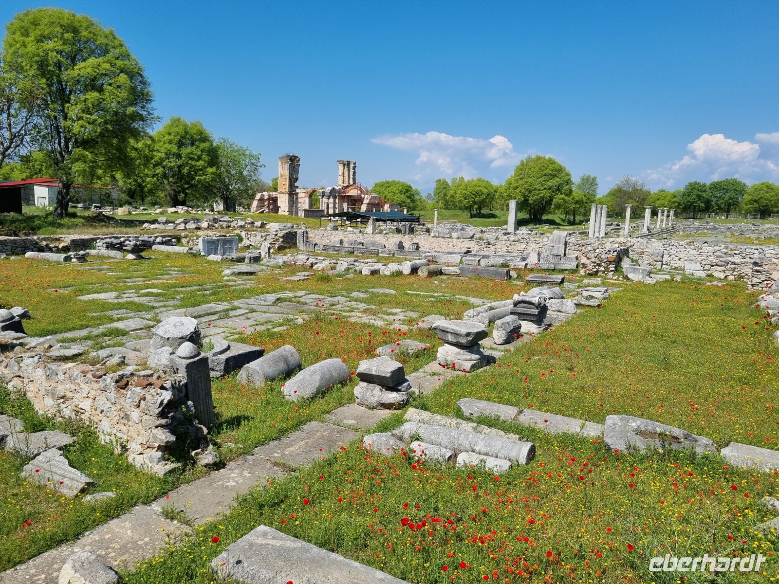Archäologische Zone in Philippi