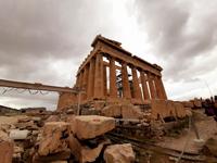 Athen - Akropolis (Parthenon bzw. Athena-Tempel)