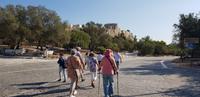 Auf dem Weg zur Akropolis