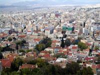 Blick auf Athen
