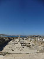 Blick auf Delos