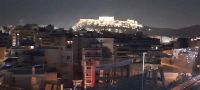 Blick auf die Akropolis