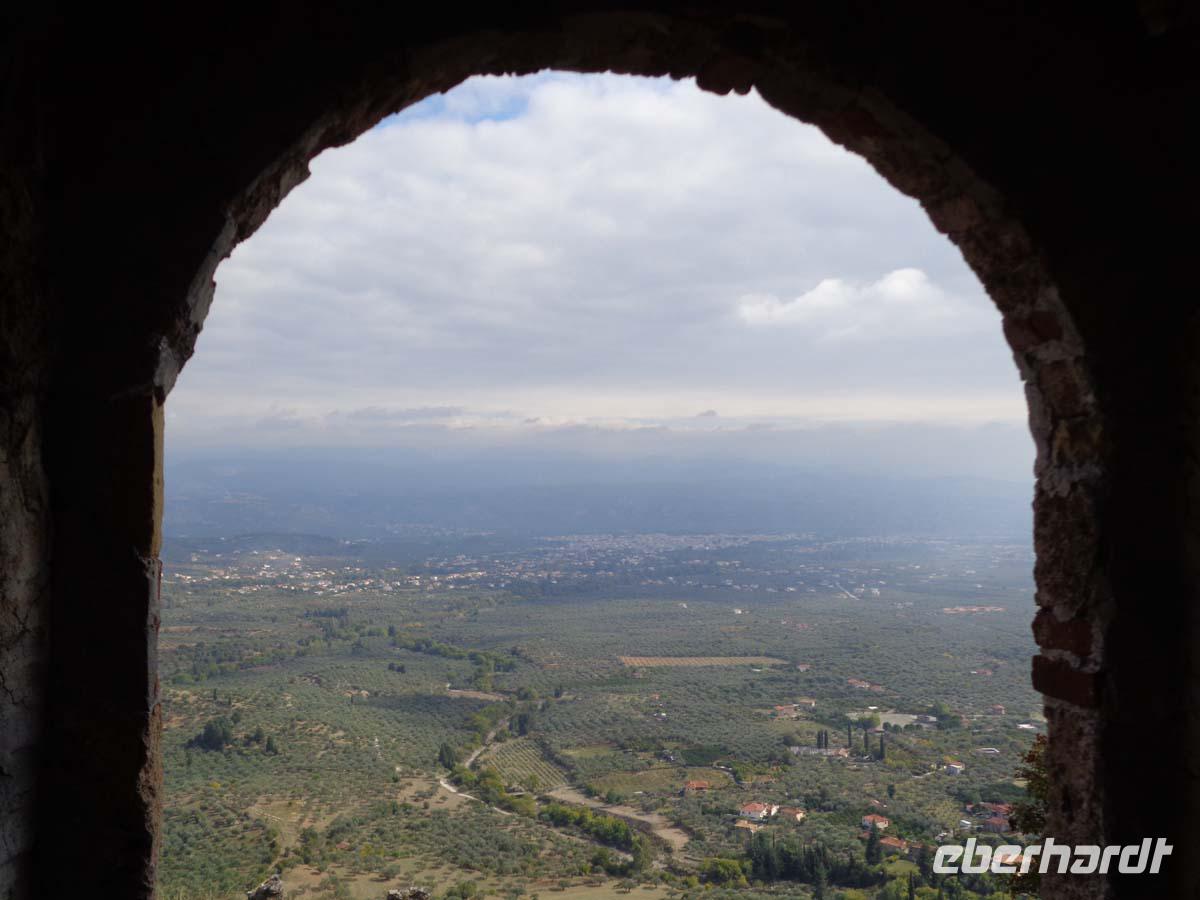 Blick aus Mistras