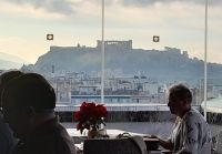 Frühstück Blick auf Akropolis
