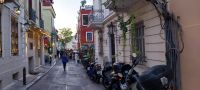 Gasse in Altstadt von Athen @ Anette Rietz EHT