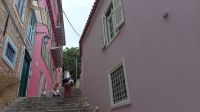 Gasse in Nauplia Peloponnes