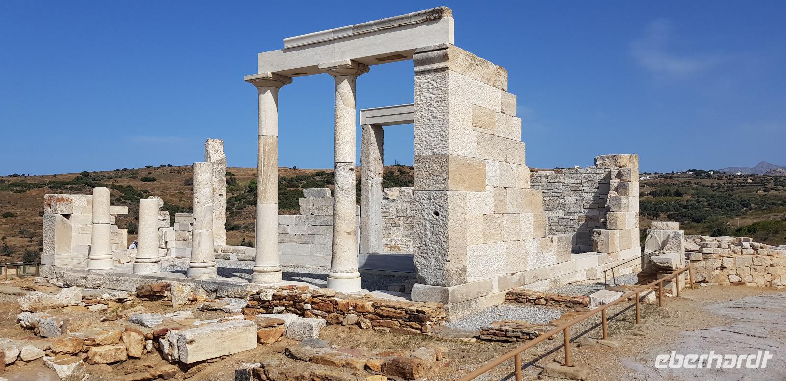 Inselrundfahrt Naxos - Ausgrabungen vom Demeterheiligtum in Sangri