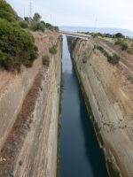 Kanal von Korinth nach Osten