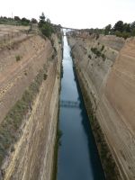 Kanal von Korinth nach Westen