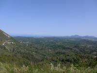 Korfu, Blick nach Korfu Stadt