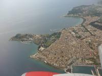 Korfu, Rückflug 