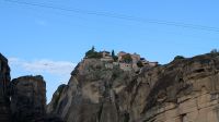 Meteora - Blick auf das Metamorfosis Sotiros Kloster, das größte der Meteora-Klöster