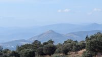 Mykene - Aussicht auf die Burg des Agamemnon
