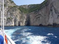Paxos, Steilküste