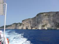 Paxos, Steilküste