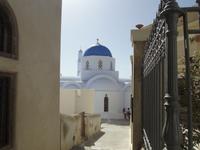 Pyrgos auf Santorin