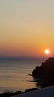 Sonnenuntergang auf der Insel Euböa